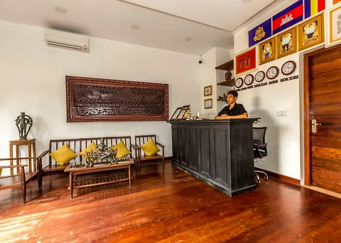 Sambath Reach D' Angkor ホテル シェムリアップ